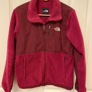 Magenta North Face Coat